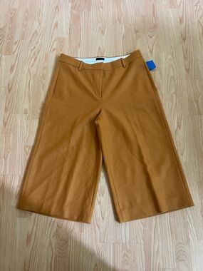 NWT JCREW Double-serge wool culottes  PANTS 16